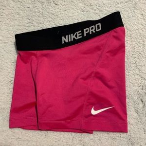 Nike pro compression shorts